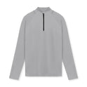 High Collar Half Zipper Training Long Sleeve T-shirt Running Top Fashion