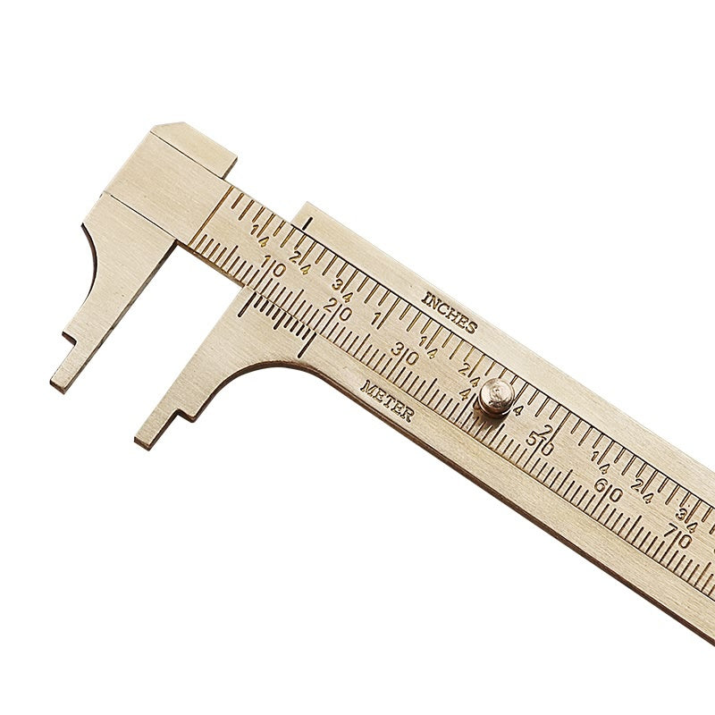 Double Scale Mini Copper Caliper