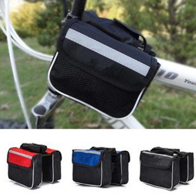 Mountain Bike Riding Equipment With Saddle Bag