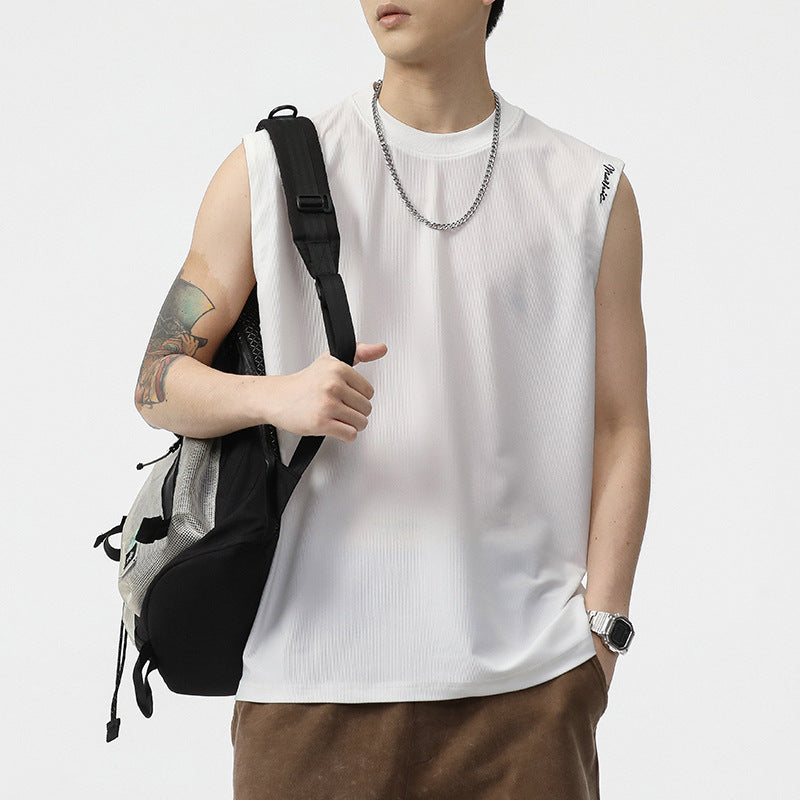 Men's Summer Thin Ice Silk Cool Vest