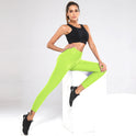 Fitness Yoga Pants Women's Tummy Control High Waist Leggings Running