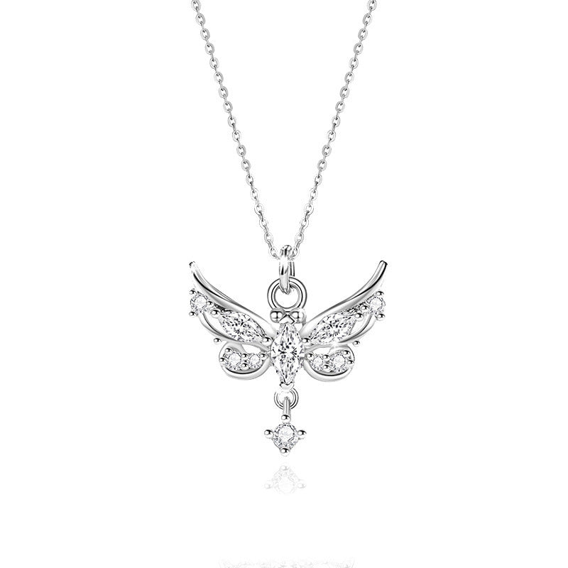 Love Wing Necklace Special-interest Design Butterfly Tassel