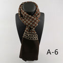 Men's Double Layer Washed With Cashmere Scarf Warm