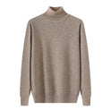 Men's Knitted Pullover Long-sleeved Sweater