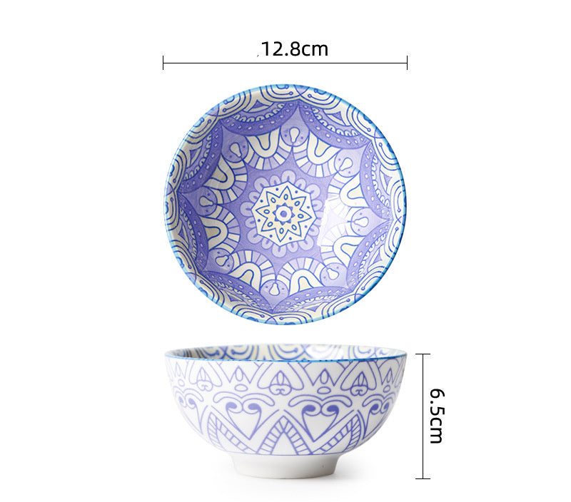 Ceramic Tableware Household Soup Porridge Bowl