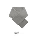 Autumn And Winter Warm Scarf Fashion Simple Solid Color Men's Polar Fleece