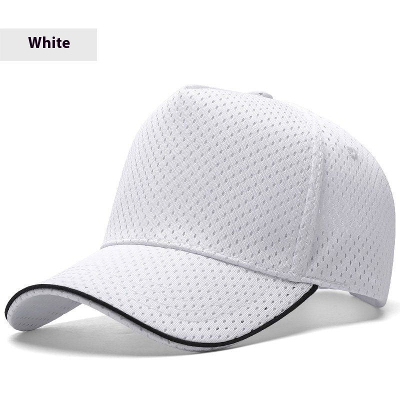 Full Mesh Breathable High Crown Baseball Cap