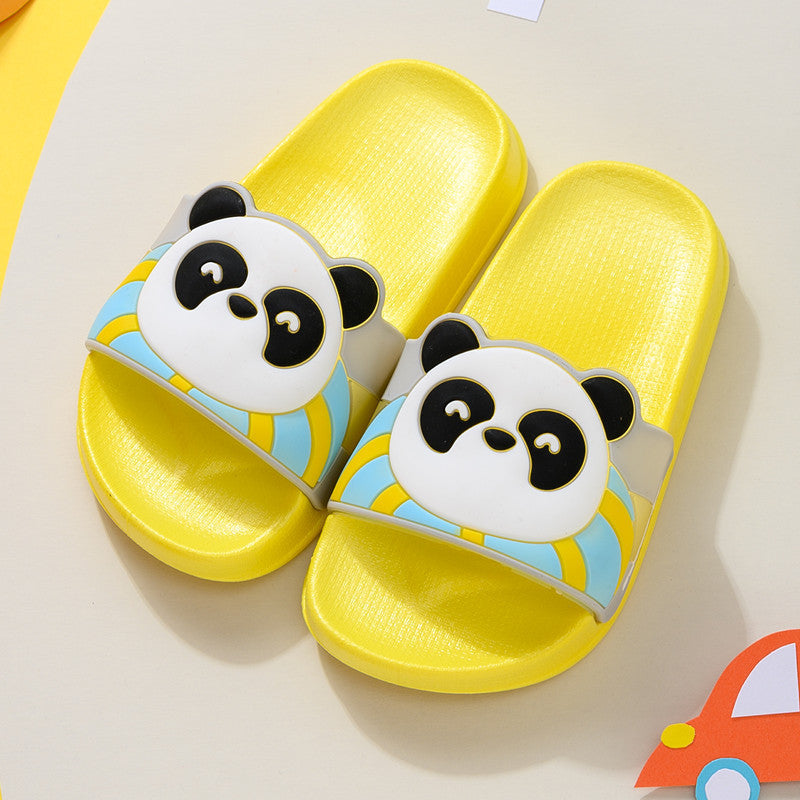 Cute cartoon children non-slip Korean slippers