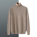 Men's Knitted Pullover Long-sleeved Sweater