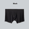 Men's Ice Silk Mask Seamless One-piece Shorts