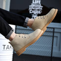 Retro High Top Lacing Trend Outdoor Men's Boots