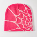 Men's And Women's Warm Net Jacquard Knitted Hat