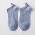 Heart embroidery sock sock casual cotton socks woman