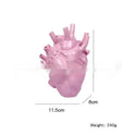 Heart Flower Pot Arrangement Resin Crafts Statue Ornaments