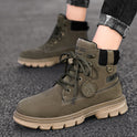 حذاء Desert Rhubarb Boots للرجال ذو نعل سميك وخفيف الوزن