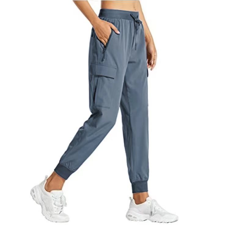 Women's Workwear Jogger Pants Nylon Quick-drying Climbing Pants Sports Fitness Outdoor Casual