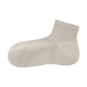 Anti-Pilling Fluff Men's Right Angle Heel Mesh Low Waist Socks