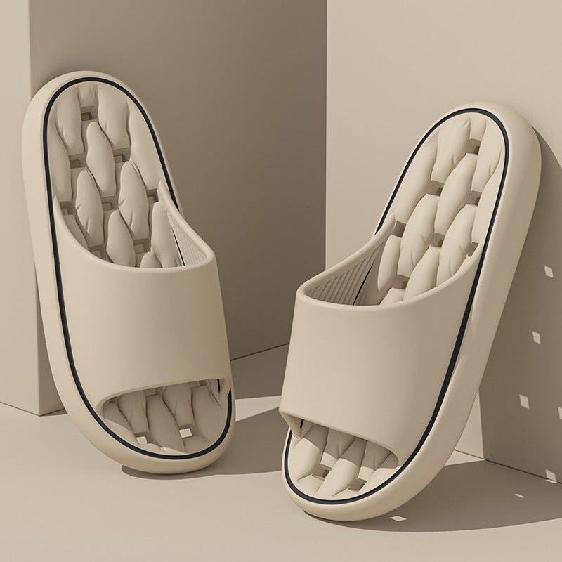 Hollow Bathroom Non-slip Silent EVA Slippers