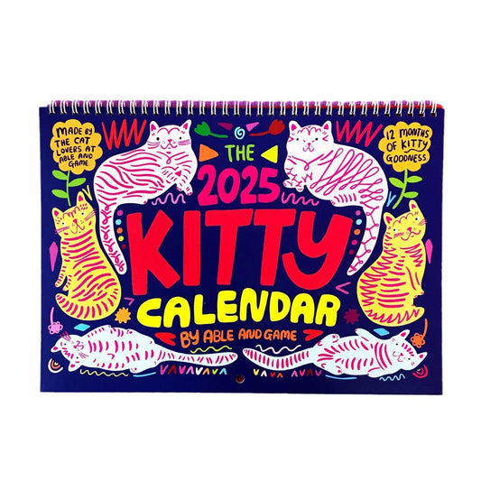 Cat Calendar Wall Planner