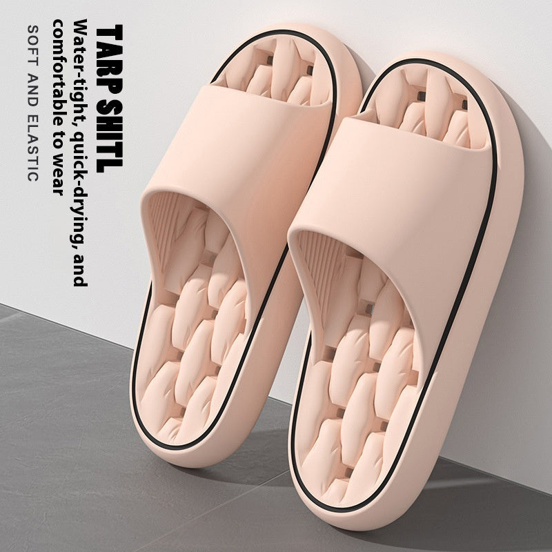 Hollow Bathroom Non-slip Silent EVA Slippers