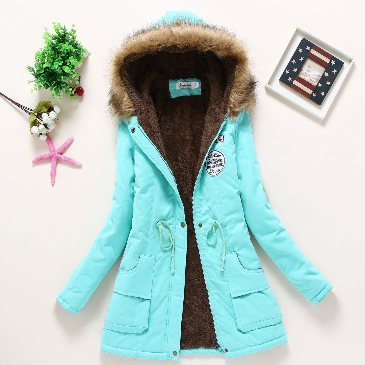 Women's cotton coat