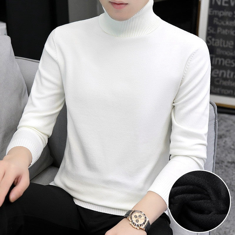 Men's High Neck Sweater Pullover For Warmth