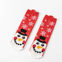 Cotton New Year Cartoon Stereo Ear Cute Elk Christmas Socks