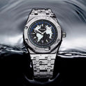 Men's Watch Waterproof Luminous Steel Strap Quartz