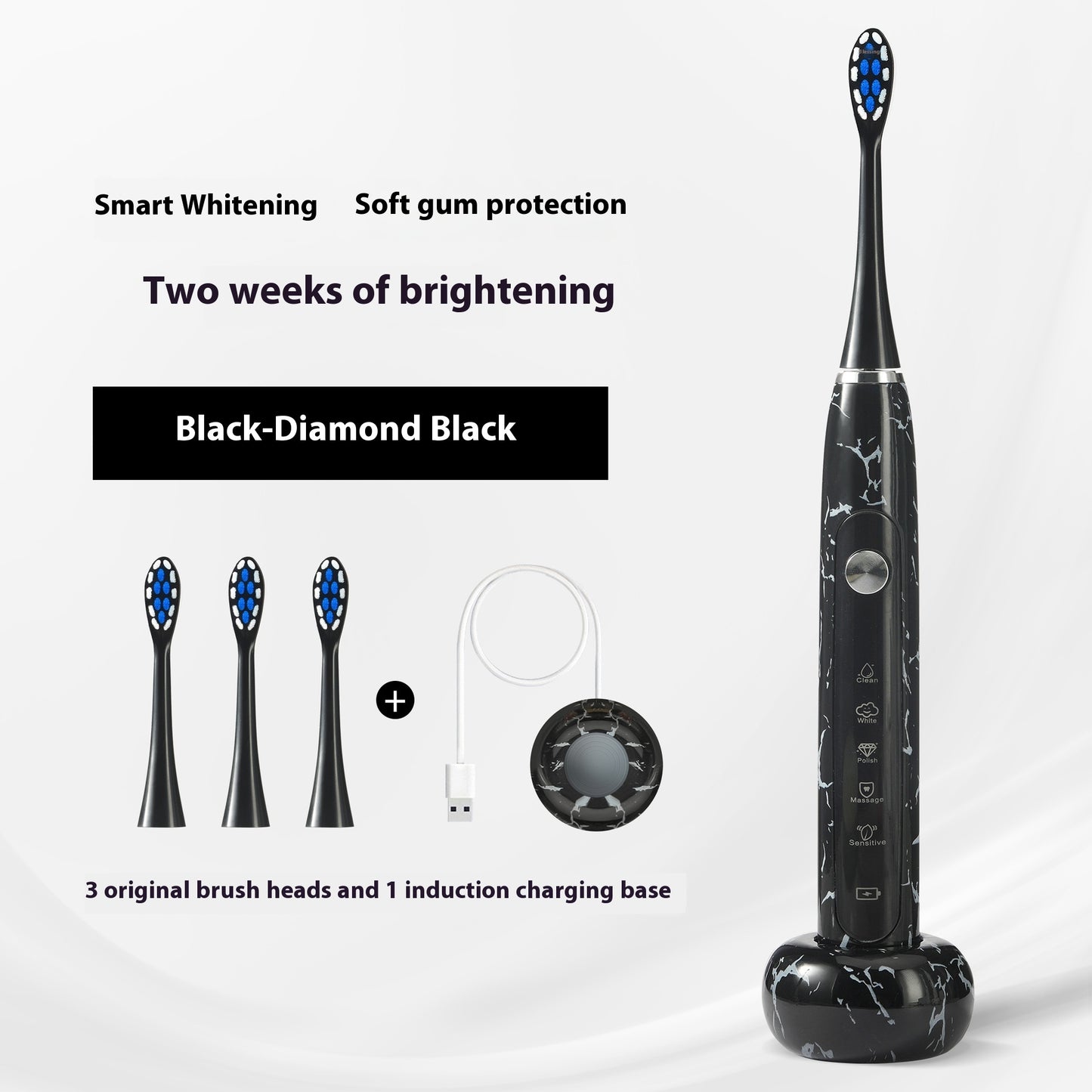 Magnetic Suspension  Electric Toothbrush Intelligent Induction Charging