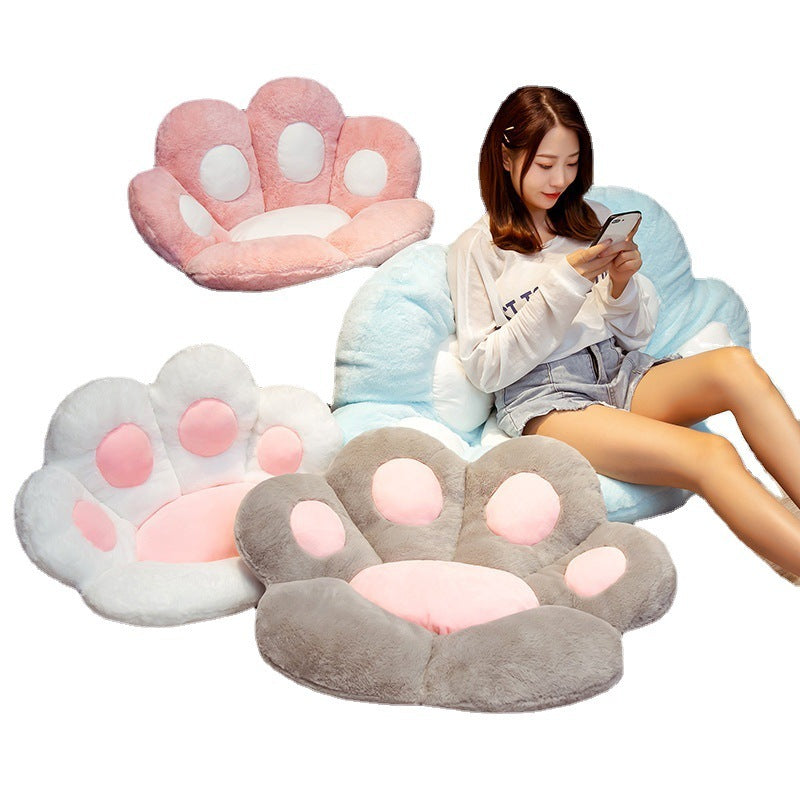 Creative Cat's Paw Semi-enclosed Office Seat Cushion