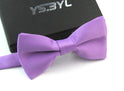 Matte Men's Solid Color Wedding Bow Tie Gentleman Polyester