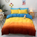 Four-piece Bed Set Blue Night Sky Bed Sheet Quilt Cover Single Double