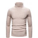 Men's Slim-fit Turtleneck Long-sleeved Sweater