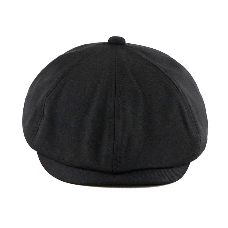 Solid Color Retro Beret Men And Women Spring, Autumn And Winter