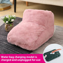 Plug-in High-top Rabbit Fur Hot Water Bag Foot Warmer