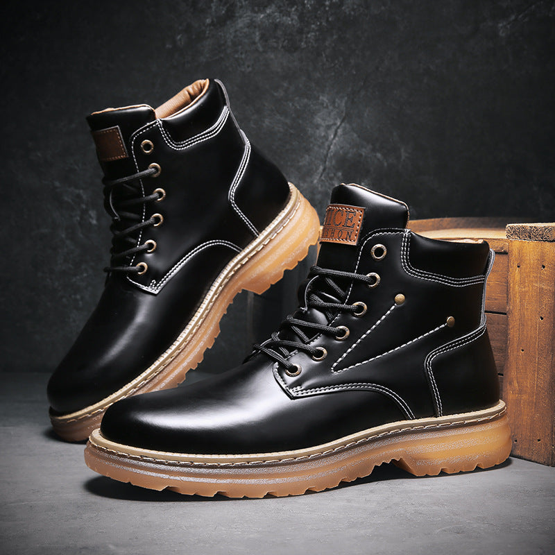 Work Boots Trend High Top Martin Boots Men's Shoes