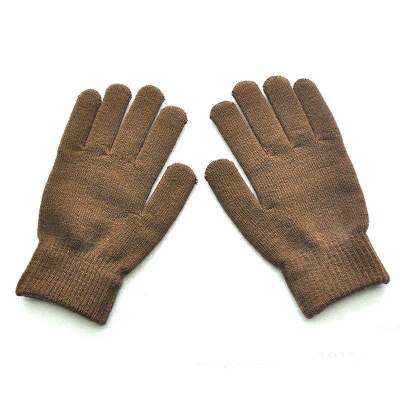 Men's And Women's Knitted Wool Gloves