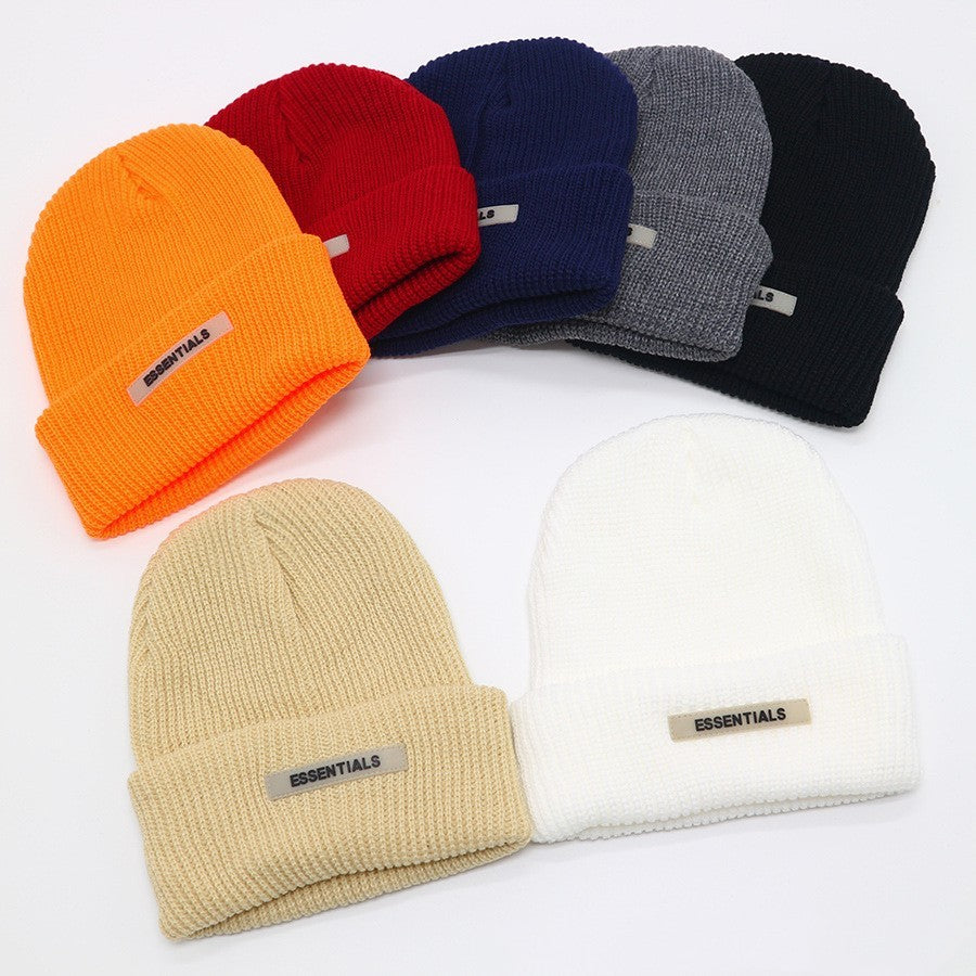 Woolen Winter Winterproof Knitted Baotou Hat