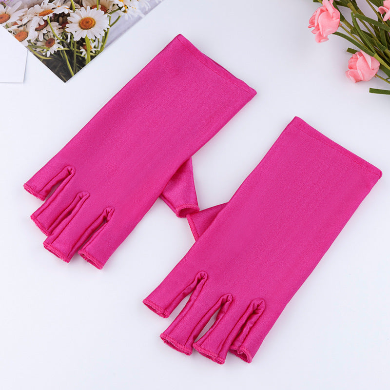 Women's Fashion UV-proof Nail Gloves