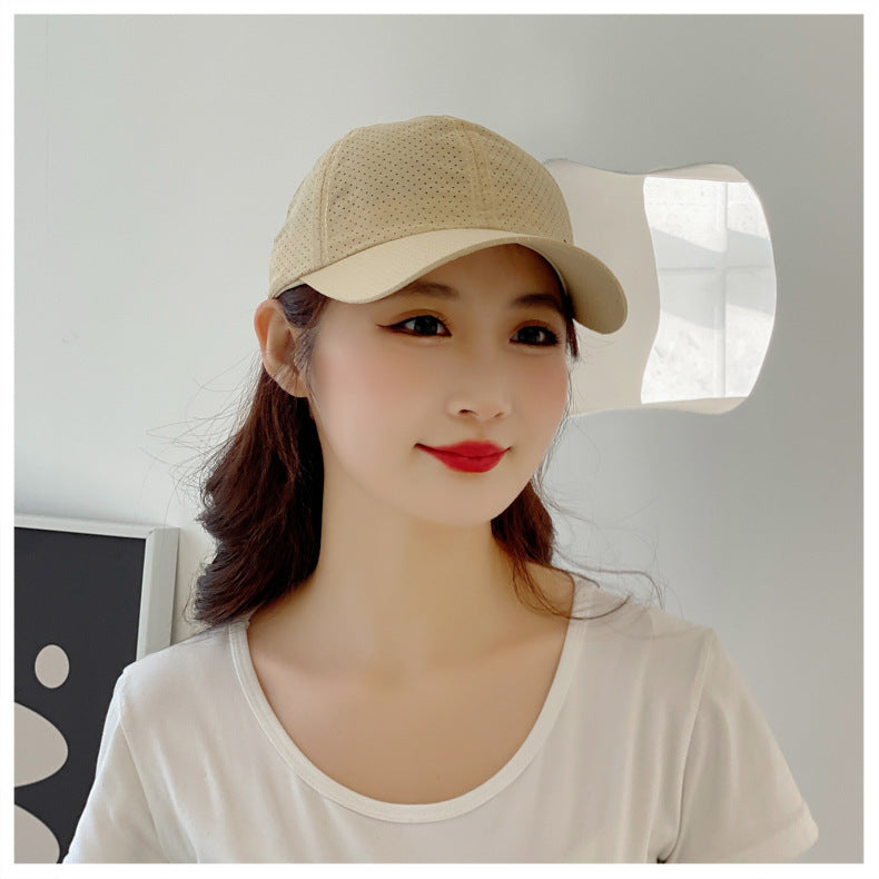 Original Design Running Cap Thin Quick-drying Breathable Peaked Cat