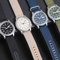 Men's Alloy Nylon Strap Three-pin Quartz Watch