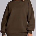 Women's Sweater Wool Round Neck Pullover Top