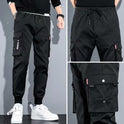 Ice Silk Spring And Summer Men's Casual Pants Men's Sports Overalls