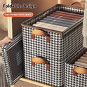 Foldable Fabric Steel Frame Non-woven Fabric Household Large Capacity Clothes Storage Box