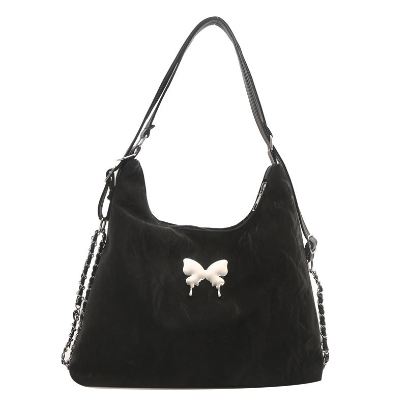 Large Capacity Fashion Ladies Bow Shoulder Bag