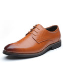 Formal Plus Size Business Men's With Lace Up Leather Shoes