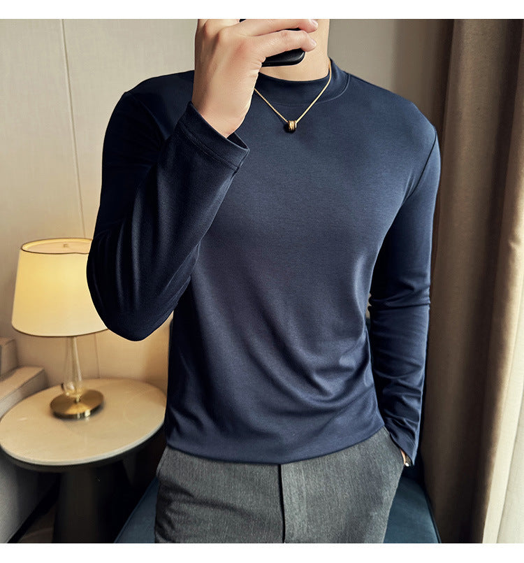 Turtleneck Bottoming Shirt Autumn And Winter New Inner Wear Warm Close-fitting