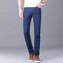 Men's Slim Jeans Business Straight Micro Elastic