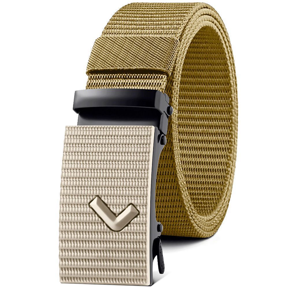 Nylon Waistband Men's Automatic Buckle Outdoor Canvas Belt