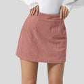 Women's European And American Corduroy A- Line Skirt